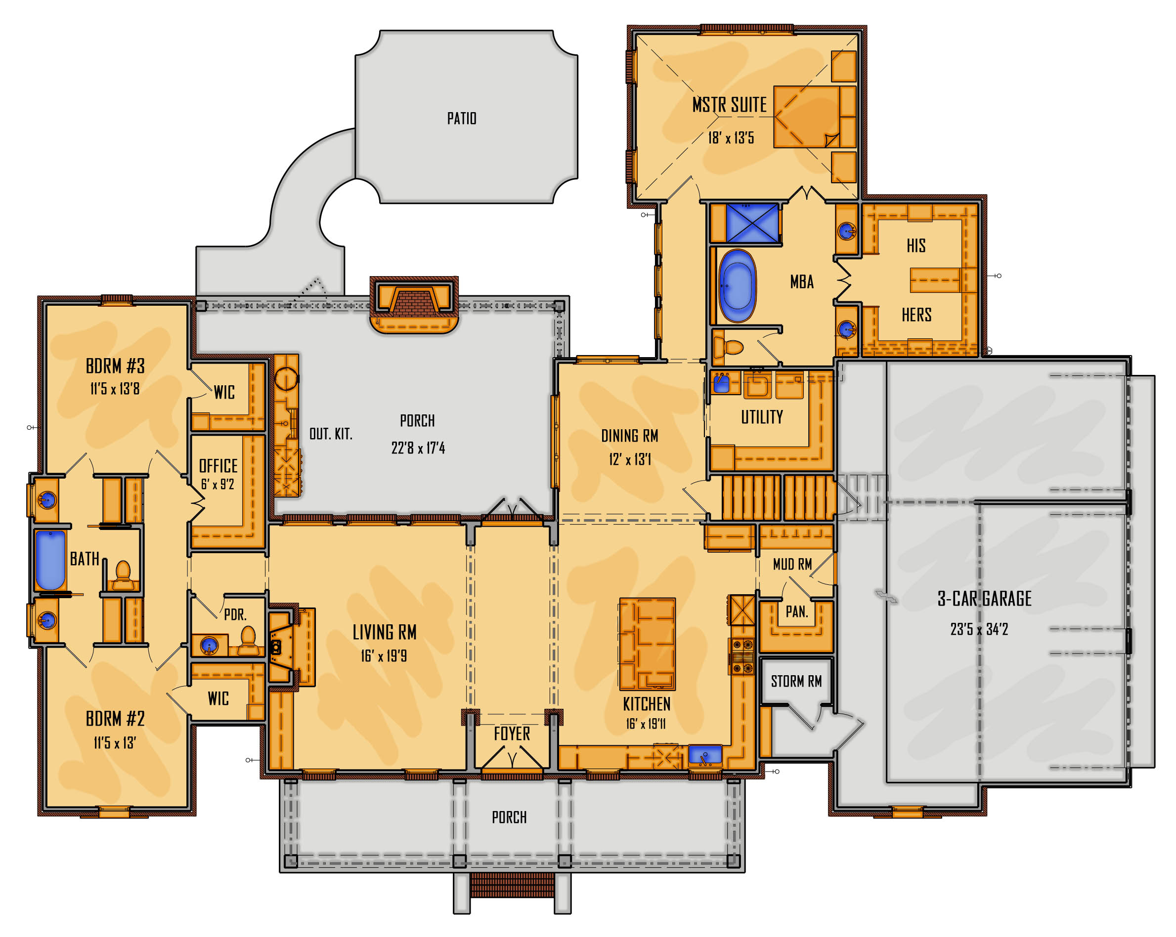 3RD12318 Third Floor Plans